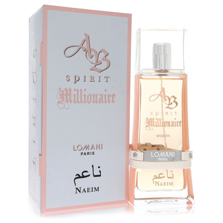 Ab Spirit Millionaire Naeim by Lomani Eau De Parfum Spray 3.3 oz for Women - Fragrance Spice