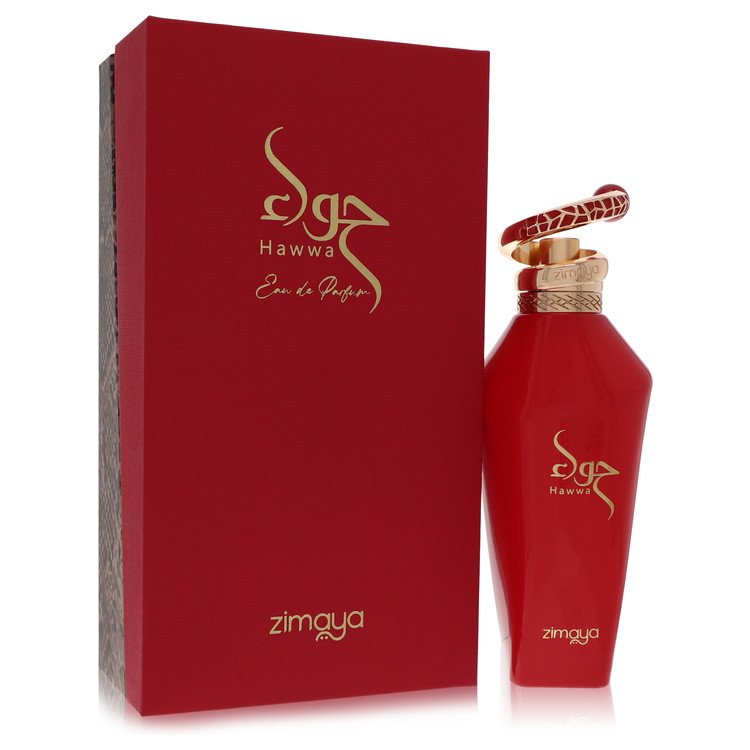 Afnan Zimaya Hawwa Red by Afnan Eau De Parfum Spray (Unisex) 3.4 oz for Women - Fragrance Spice