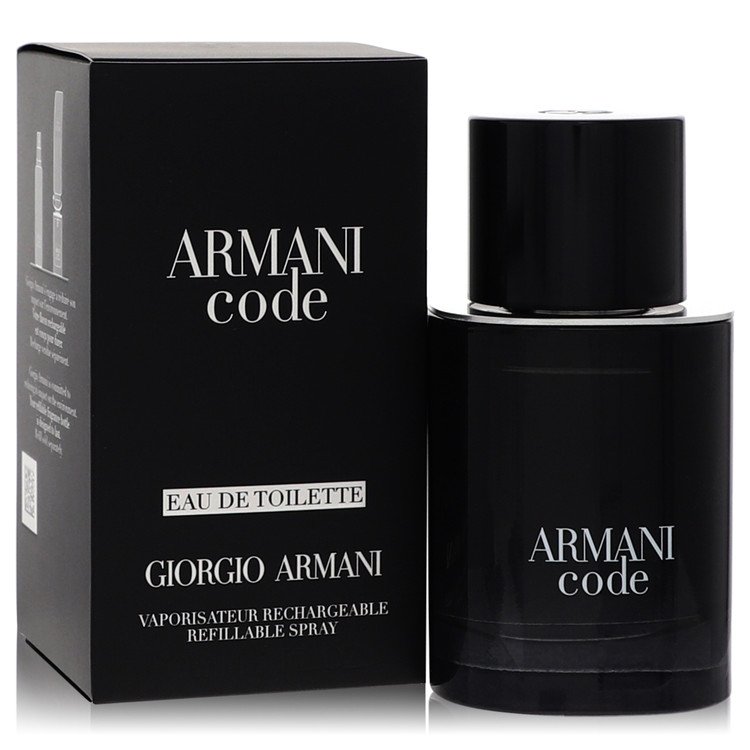 Armani Code by Giorgio Armani Eau De Toilette Spray Refillable 1.7 oz for Men - Fragrance Spice