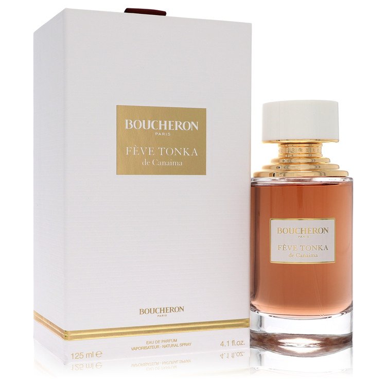 Boucheron Feve Tonka De Canaima by Boucheron Eau De Parfum Spray (Unisex) 4.1 oz for Men - Fragrance Spice