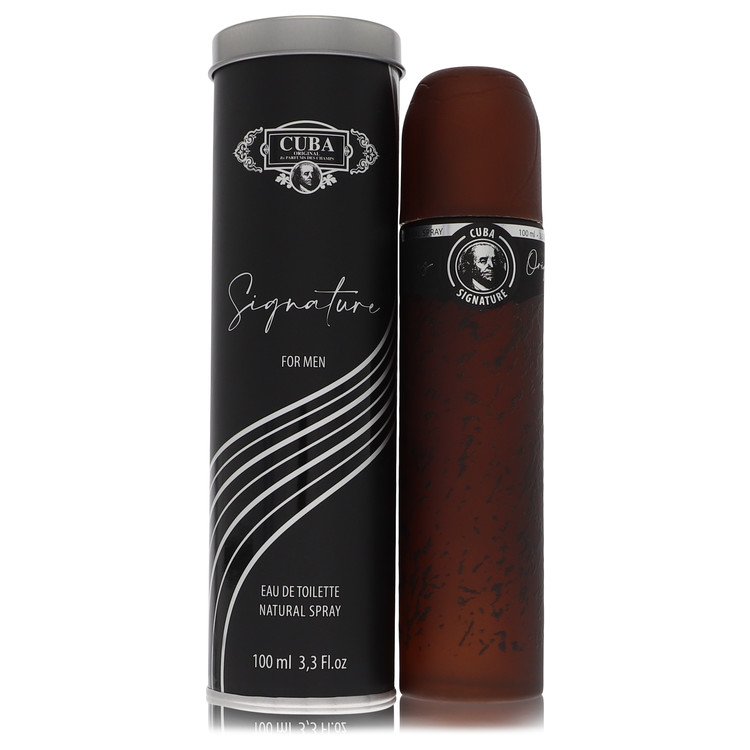 Cuba Signature by Cuba Eau De Toilette Spray 3.3 oz for Men - Fragrance Spice