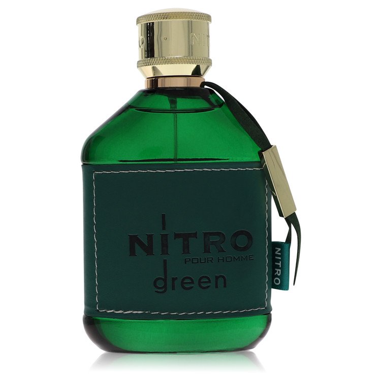 Dumont Nitro Green by Dumont Paris Eau De Parfum Spray (Unboxed) 3.4 oz for Men - Fragrance Spice