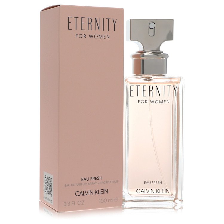 Eternity Eau Fresh by Calvin Klein Eau De Parfum Spray 3.4 oz for Women - Fragrance Spice