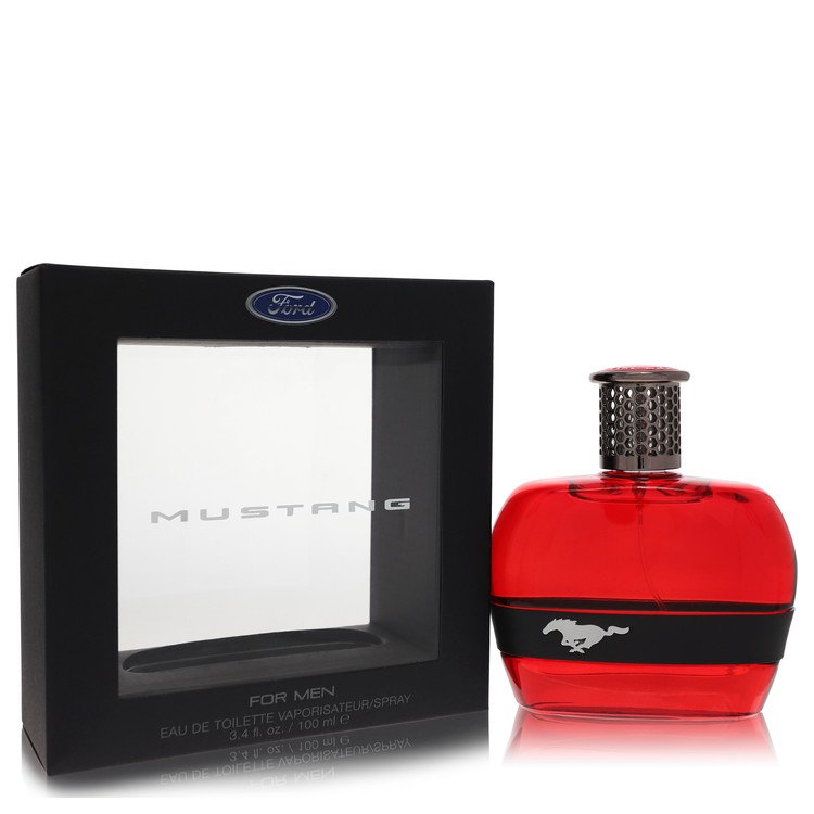 Ford Mustang Red by Estee Lauder Eau De Toilette Spray 3.4 oz for Men - Fragrance Spice