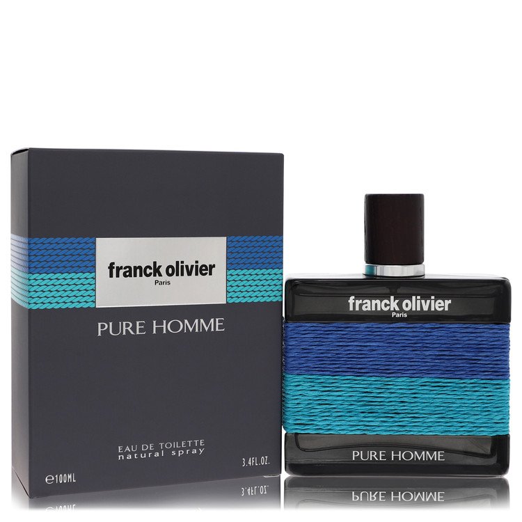 Franck Olivier Pure Homme by Franck Olivier Eau De Toilette Spray 3.4 oz for Men - Fragrance Spice