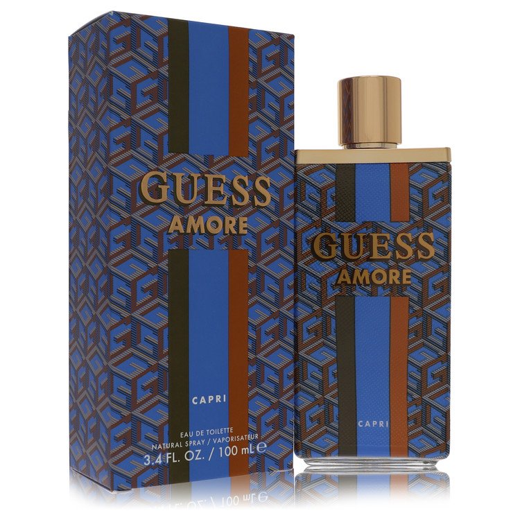 Guess Amore Capri by Guess Eau De Toilette Spray (Unisex) 3.4 oz for Women - Fragrance Spice