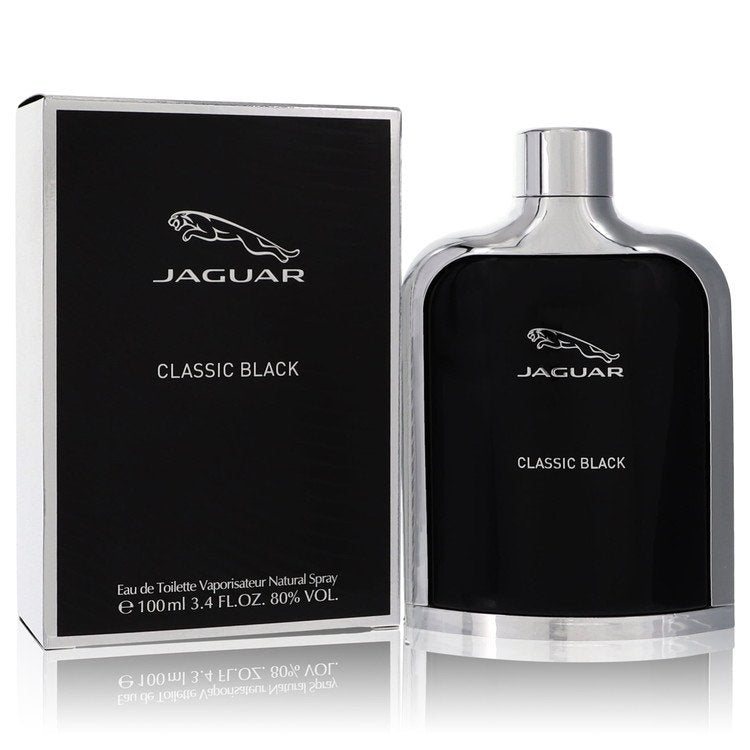Jaguar Classic Black by Jaguar Eau De Toilette Spray 3.4 oz for Men - Fragrance Spice