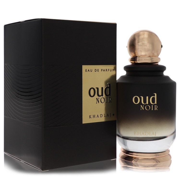 Khadlaj Oud Noir by Khadlaj Eau De Parfum Spray (Unisex) 3.4 oz for Men - Fragrance Spice