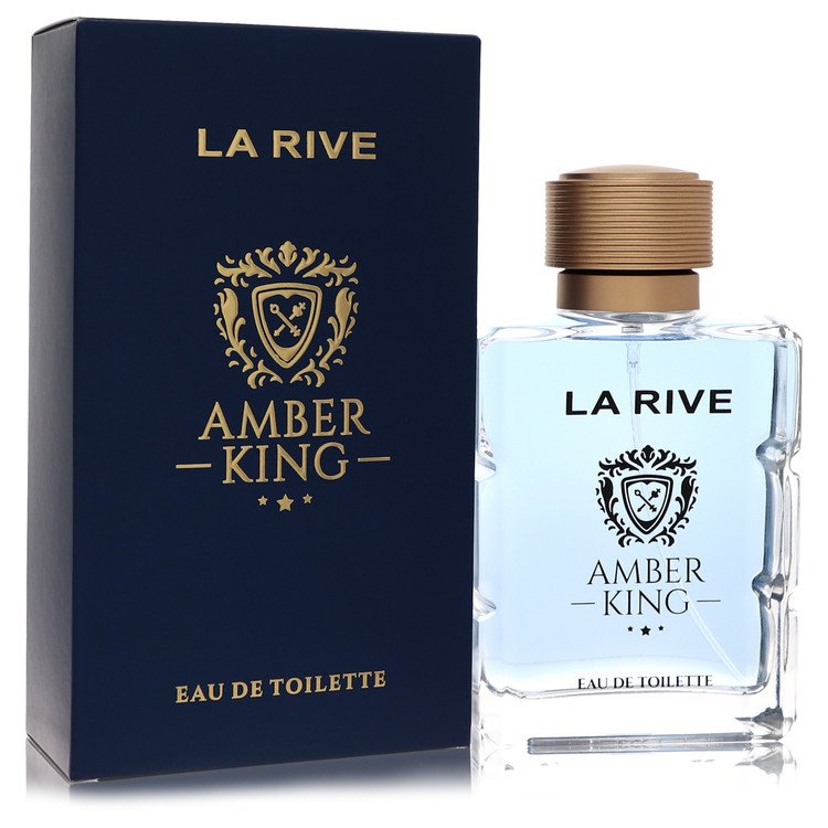 La Rive Amber King by La Rive Eau De Toilette Spray 3.4 oz for Men - Fragrance Spice