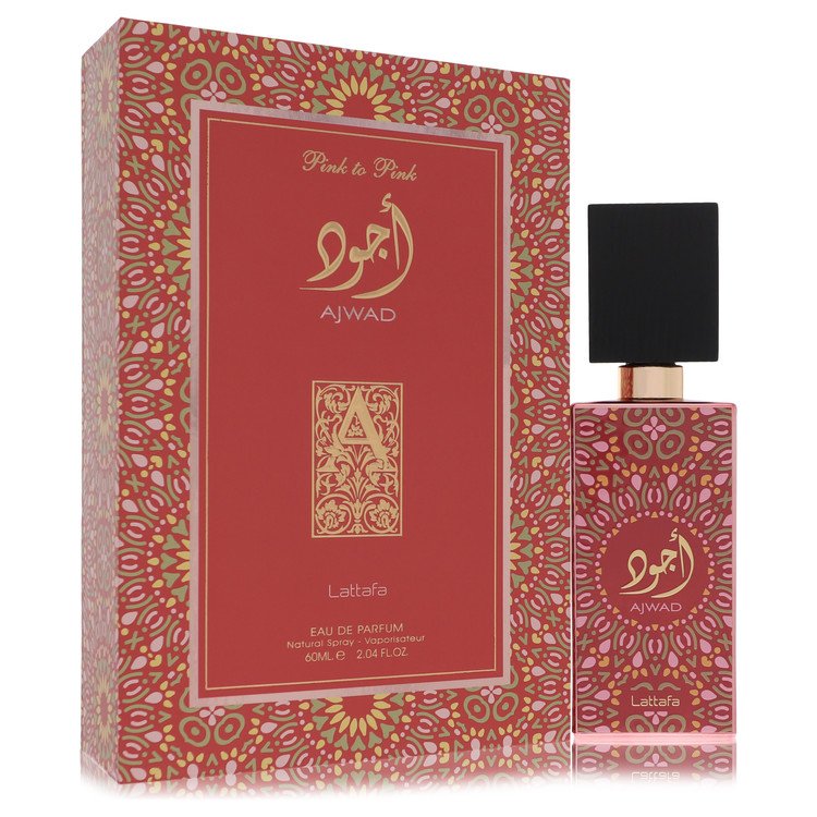 Lattafa Ajwad Pink to Pink by Lattafa Eau De Parfum Spray (Unisex) 2 oz for Women - Fragrance Spice