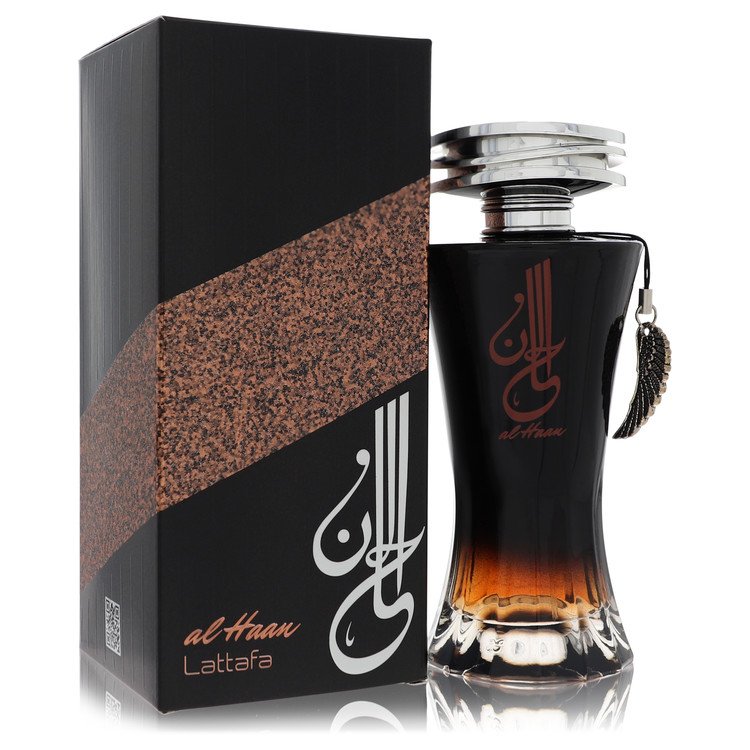 Lattafa Al Haan by Lattafa Eau De Parfum Spray (Unisex) 3.4 oz for Women - Fragrance Spice