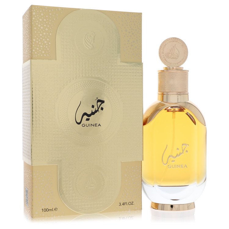 Lattafa Guinea by Lattafa Eau De Parfum Spray (Unisex) 3.4 oz for Men - Fragrance Spice