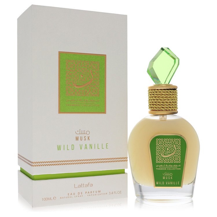 Lattafa Musk Wild Vanille by Lattafa Eau De Parfum Spray (Unisex) 3.4 oz for Women - Fragrance Spice