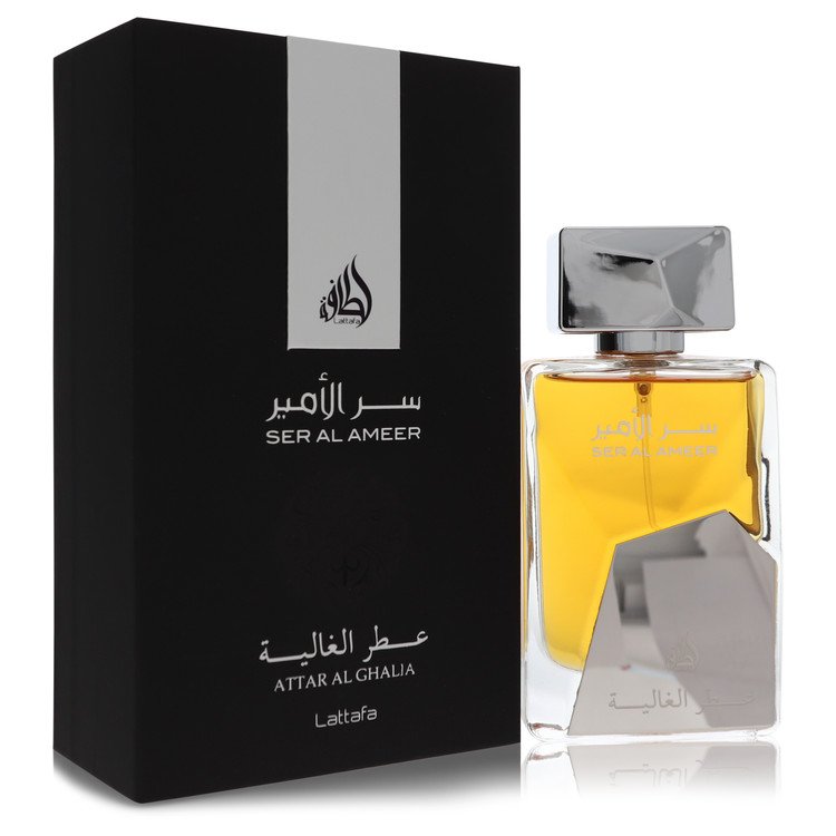 Lattafa Ser Al Ameer by Lattafa Eau De Parfum Spray (Unisex) 3.4 oz for Men - Fragrance Spice