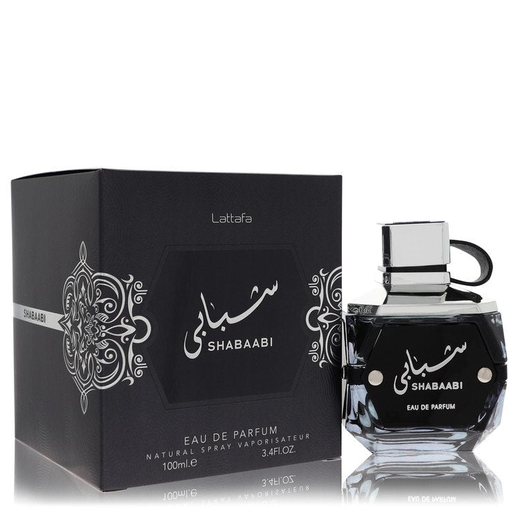 Lattafa Shabaabi by Lattafa Eau De Parfum Spray (Unisex) 3.4 oz for Men - Fragrance Spice