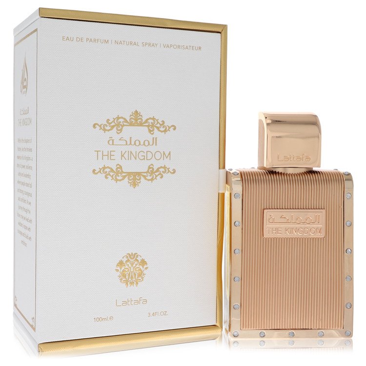 Lattafa The Kingdom by Lattafa Eau De Parfum Spray 3.4 oz for Men - Fragrance Spice