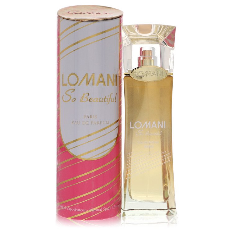 Lomani So Beautiful by Lomani Eau De Parfum Spray 3.3 oz for Women - Fragrance Spice