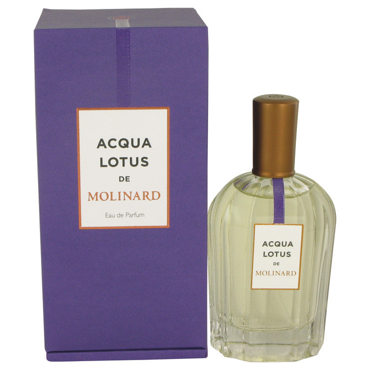 Molinard Acqua Lotus by Molinard Eau De Parfum Spray (Unisex) 3 oz for Women - Fragrance Spice