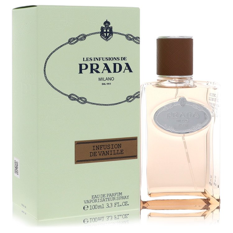 Prada Les Infusions De Infusion De Vanille by Prada Eau De Parfum Spray (Unisex) 3.3 oz for Women - Fragrance Spice