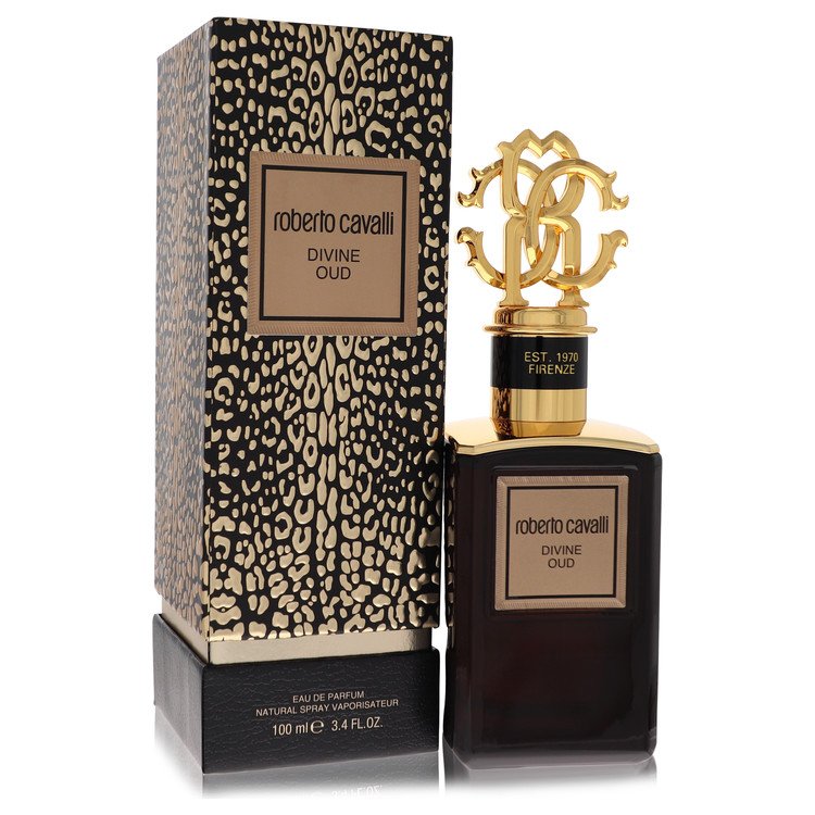Roberto Cavalli Divine Oud by Roberto Cavalli Eau De Parfum Spray 3.4 oz for Women - Fragrance Spice