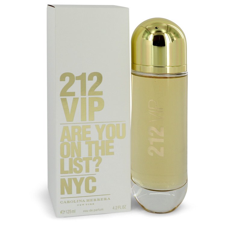 212 Vip by Carolina Herrera Eau De Parfum Spray 4.2 oz for Women - Fragrance Spice