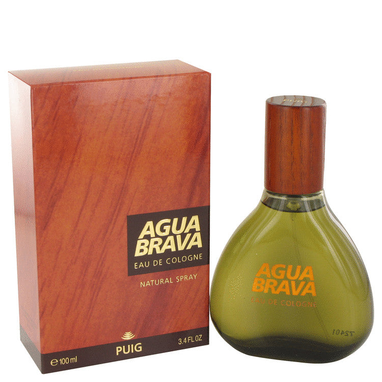 AGUA BRAVA by Antonio Puig Eau De Cologne Spray 3.4 oz for Men - Fragrance Spice