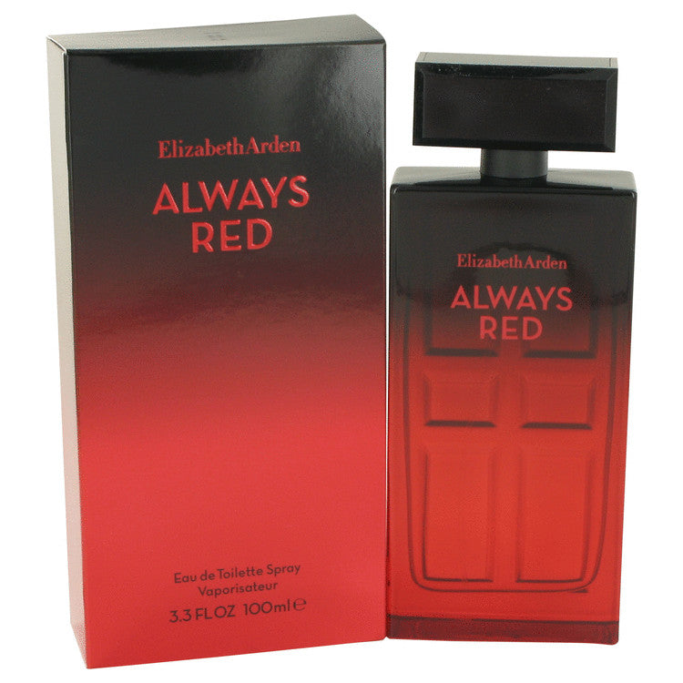 Always Red by Elizabeth Arden Eau De Toilette Spray 3.4 oz for Women - Fragrance Spice