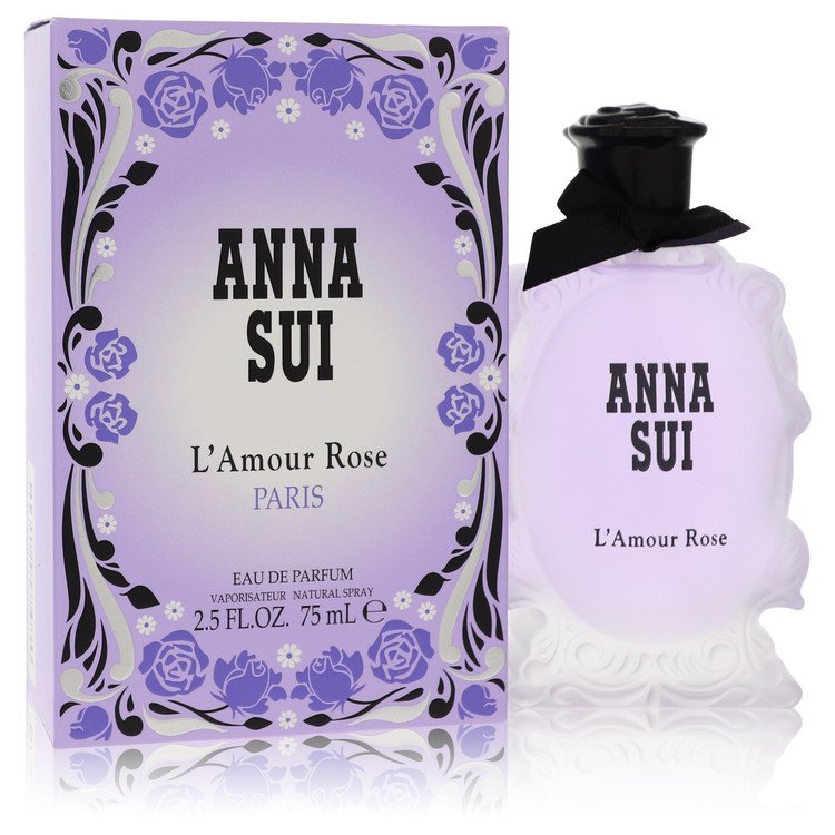 Anna Sui L'amour Rose by Anna Sui Eau De Parfum Spray 2.5 oz for Women - Fragrance Spice