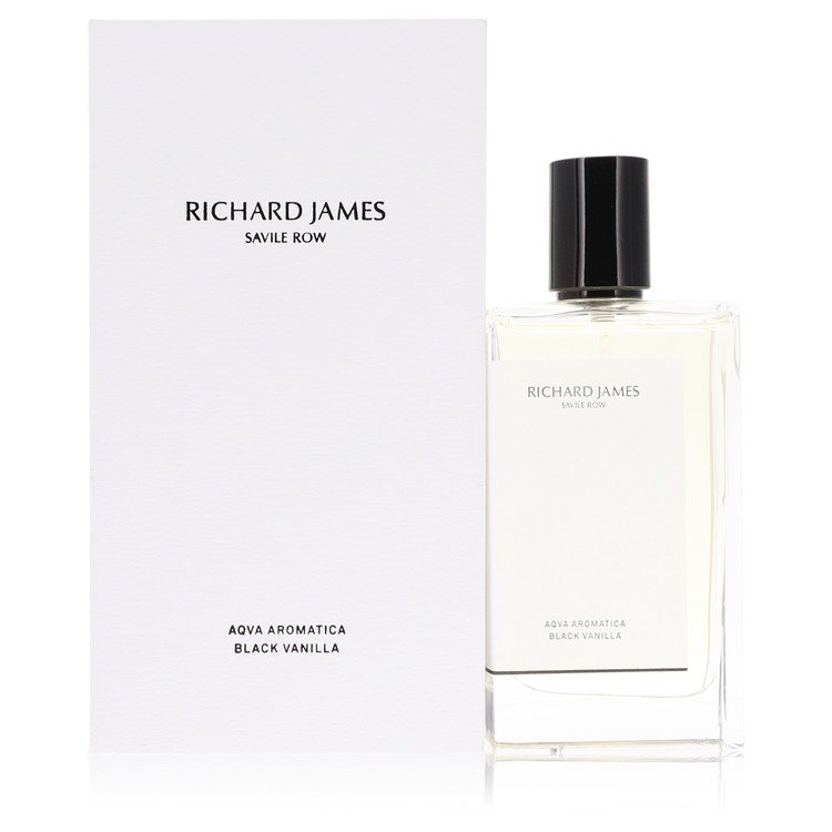 Aqua Aromatica Black Vanilla by Richard James Cologne Spray 3.5 oz for Men - Fragrance Spice