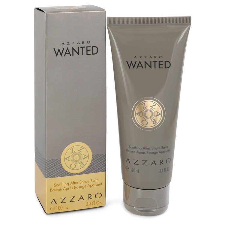 Azzaro Wanted by Azzaro After Shave Balm 3.4 oz for Men - Fragrance Spice