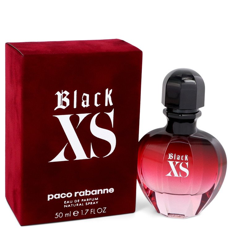 Black XS by Paco Rabanne Eau De Parfum Spray 1.7 oz for Women - Fragrance Spice