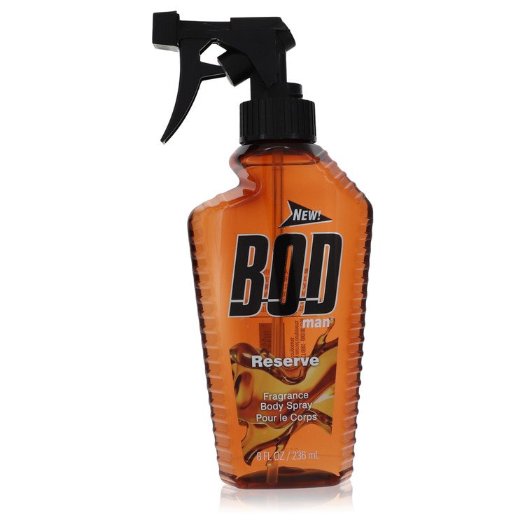 Bod Man Reserve by Parfums De Coeur Body Spray 8 oz for Men - Fragrance Spice