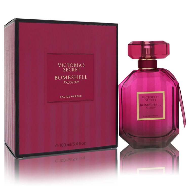 Bombshell Passion by Victoria's Secret Eau De Parfum Spray 3.4 oz for Women - Fragrance Spice