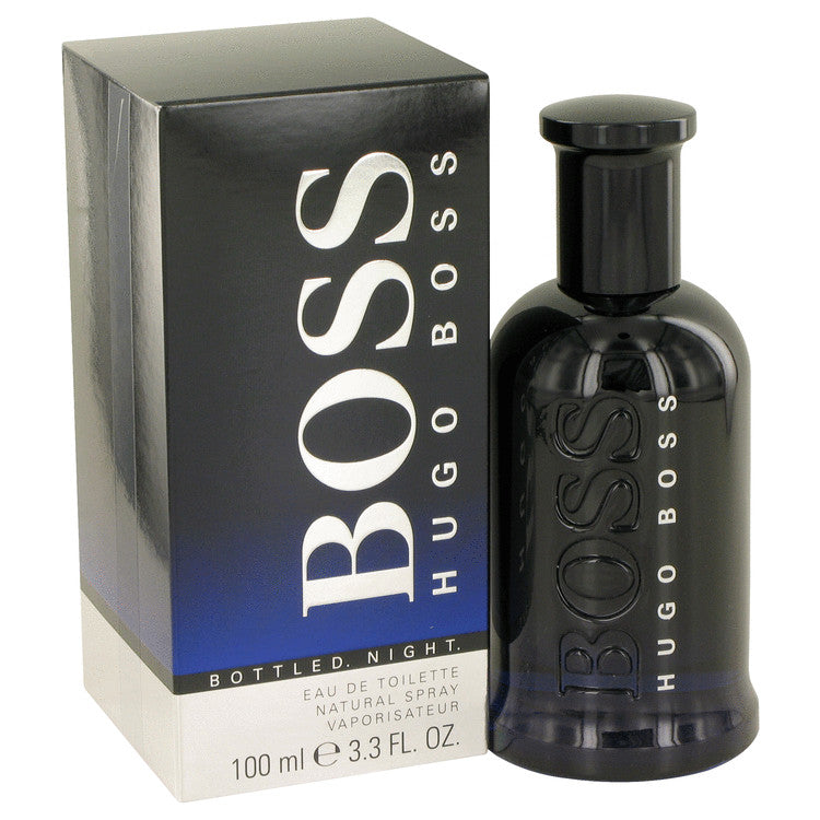 Boss Bottled Night by Hugo Boss Eau De Toilette Spray 3.3 oz for Men - Fragrance Spice