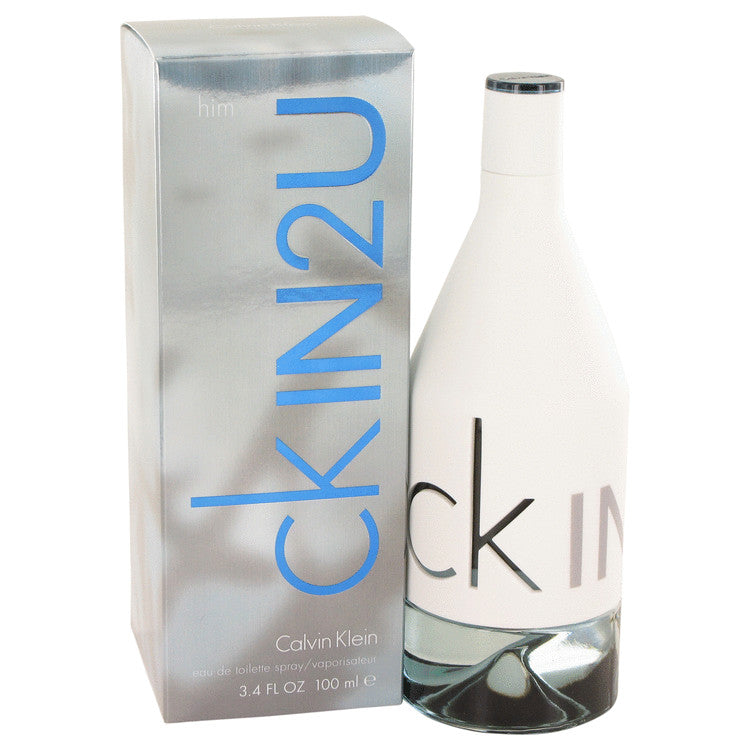 CK In 2U by Calvin Klein Eau De Toilette Spray 3.4 oz for Men - Fragrance Spice