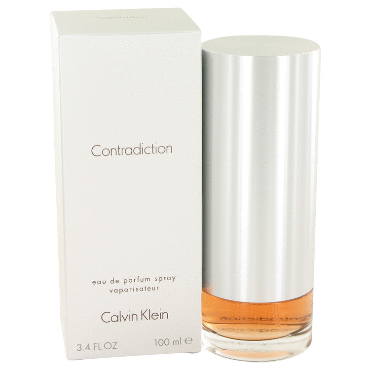 CONTRADICTION by Calvin Klein Eau De Parfum Spray 3.4 oz for Women - Fragrance Spice