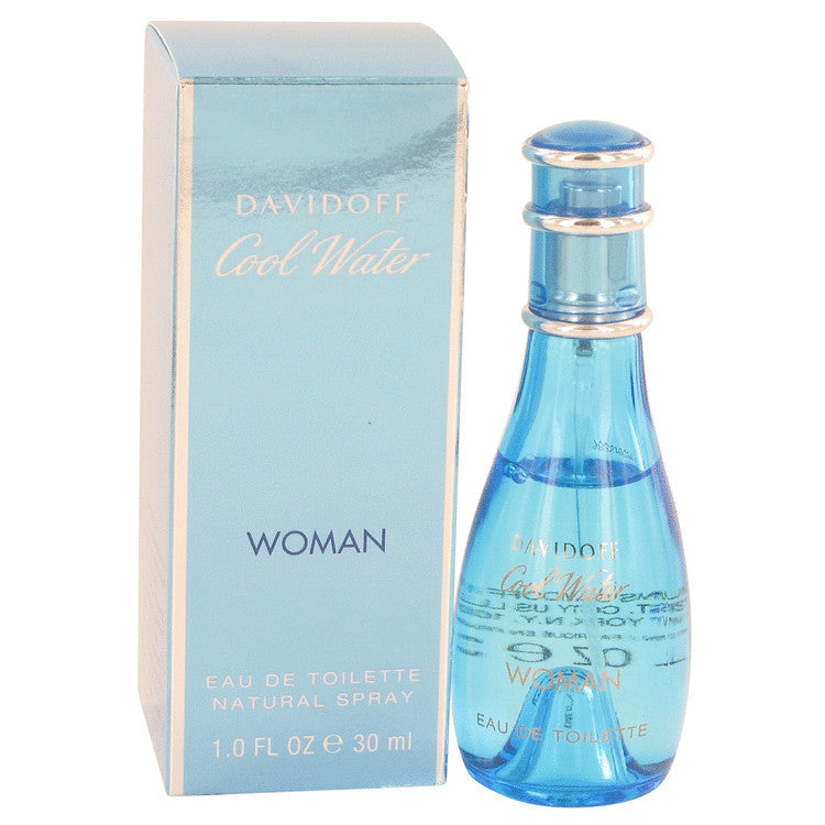 COOL WATER by Davidoff Eau De Toilette Spray 1 oz for Women - Fragrance Spice