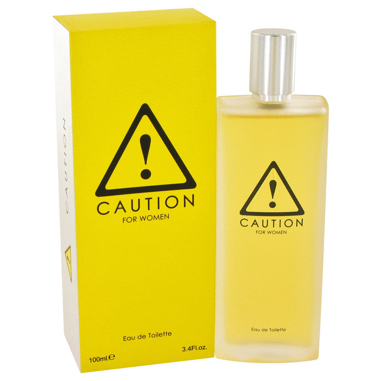 Caution by Kraft Eau De Toilette Spray 3.4 oz for Women - Fragrance Spice