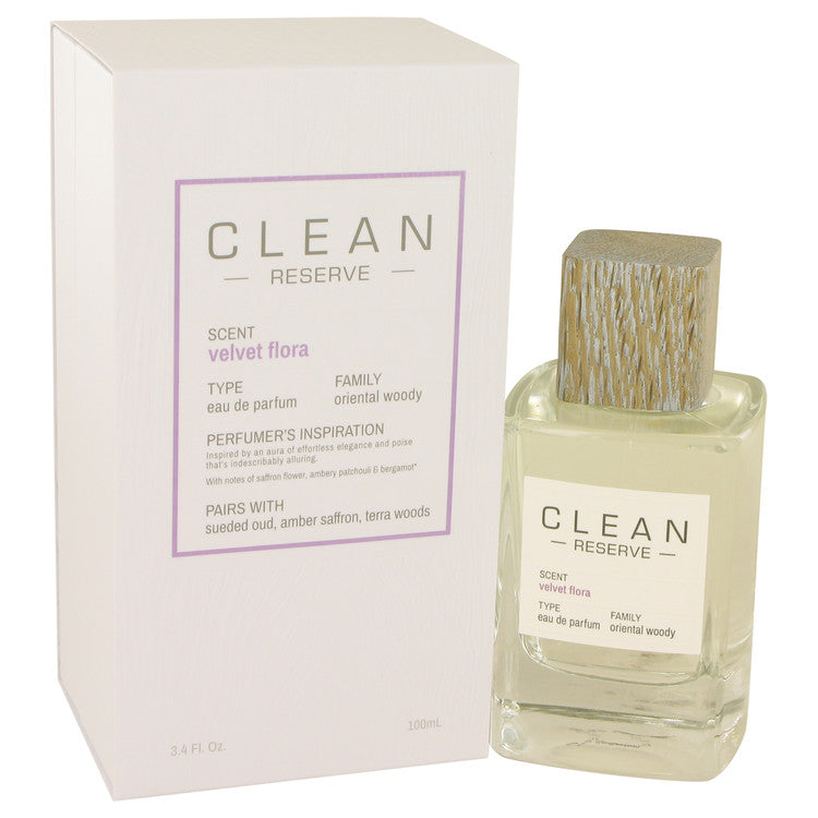 Clean Velvet Flora by Clean Eau De Parfum Spray 3.4 oz for Women - Fragrance Spice