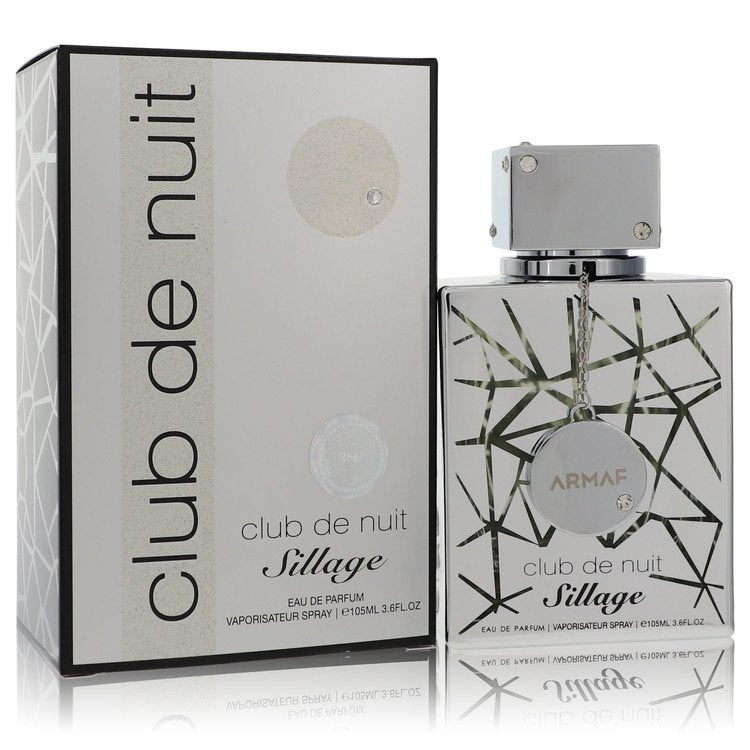 Club De Nuit Sillage by Armaf Eau De Parfum Spray (Unisex) 3.6 oz for Men - Fragrance Spice