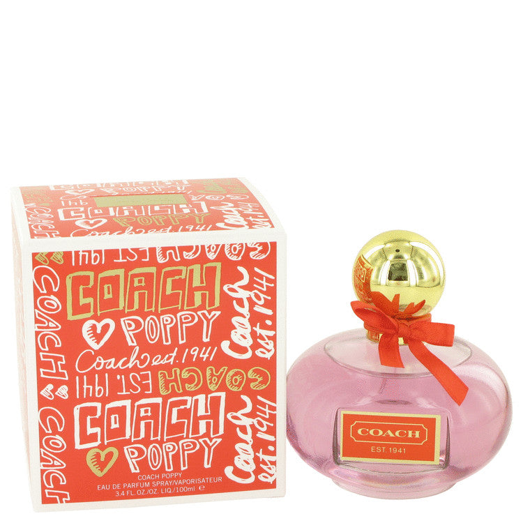 Coach Poppy by Coach Eau De Parfum Spray 3.4 oz for Women - Fragrance Spice