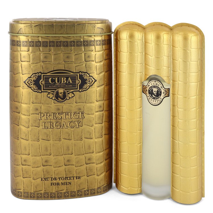 Cuba Prestige Legacy by Cuba Eau De Toilette Spray 3 oz for Men - Fragrance Spice