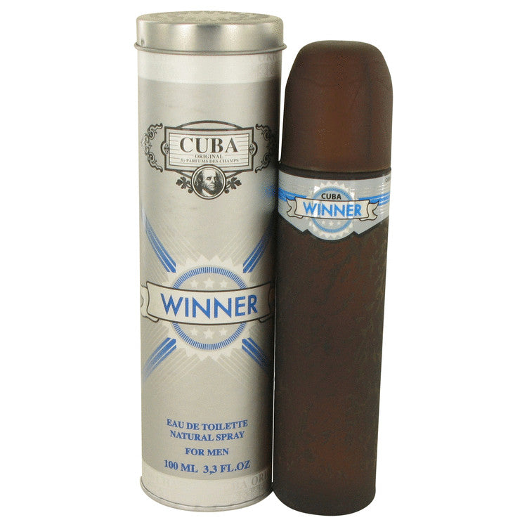 Cuba Winner by Fragluxe Eau De Toilette Spray 1.17 oz for Men - Fragrance Spice