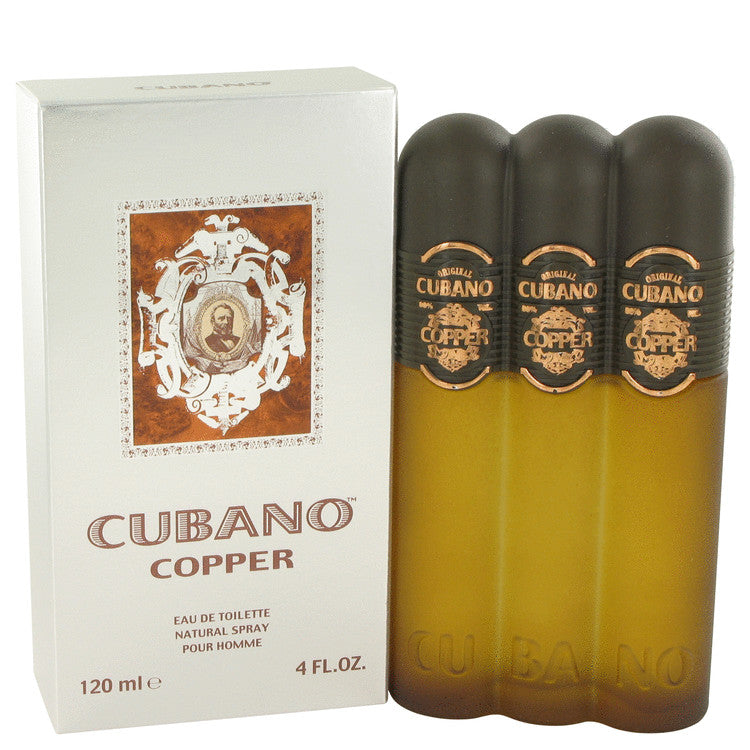 Cubano Copper by Cubano Eau De Toilette Spray 4 oz for Men - Fragrance Spice