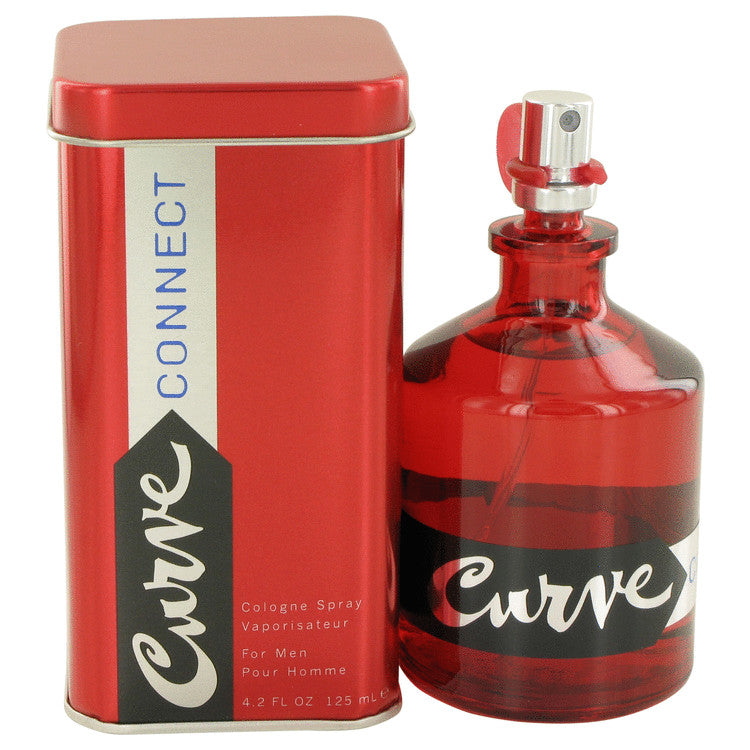 Curve Connect by Liz Claiborne Eau De Cologne Spray 4.2 oz for Men - Fragrance Spice