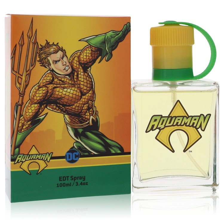 DC Comics Aquaman by Marmol & Son Body Spray 8 oz for Men - Fragrance Spice