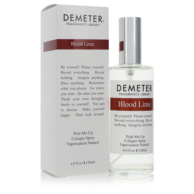 Demeter Blood Lime by Demeter Pick Me Up Cologne Spray (Unisex) 4 oz for Men - Fragrance Spice