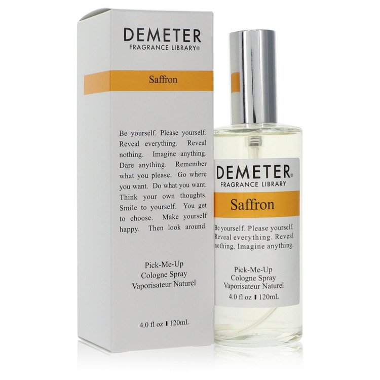 Demeter Saffron by Demeter Cologne Spray (Unisex) 4 oz for Men - Fragrance Spice