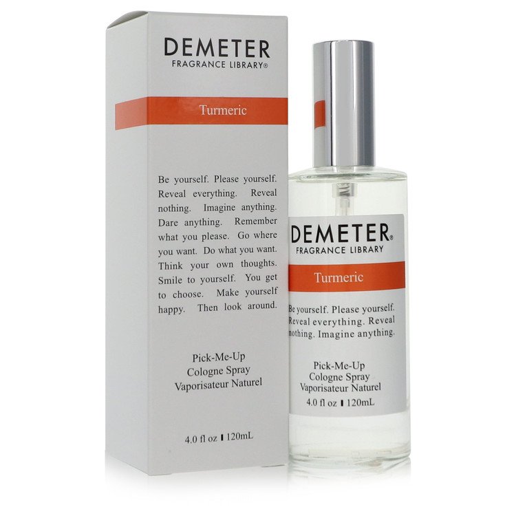 Demeter Turmeric by Demeter Cologne Spray (Unisex) 4 oz for Men - Fragrance Spice