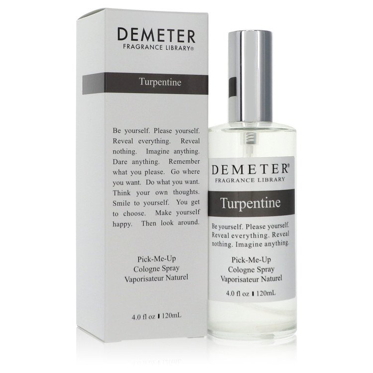 Demeter Turpentine by Demeter Cologne Spray (Unisex) 4 oz for Men - Fragrance Spice